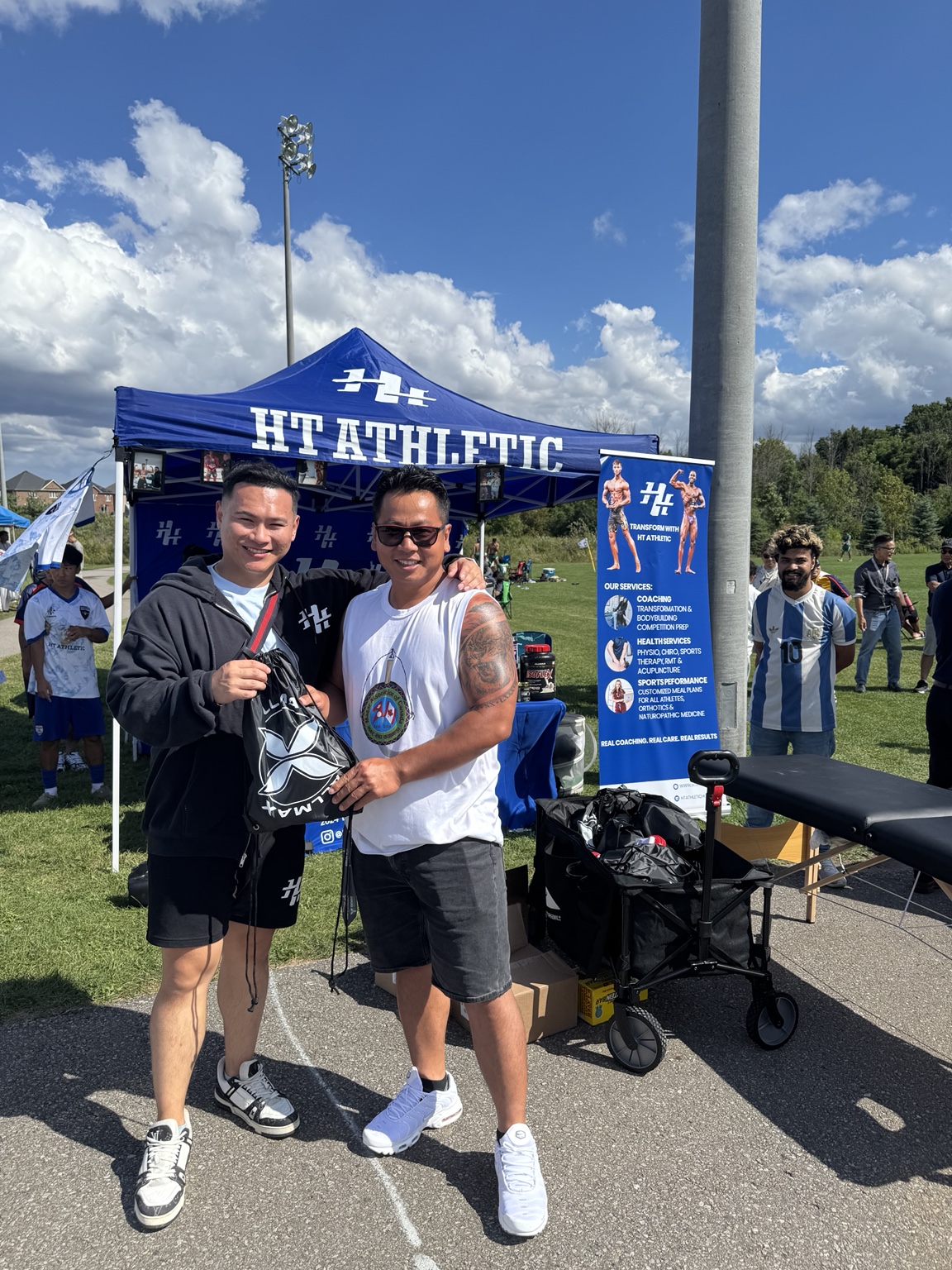 HT ATHLETIC at a community event