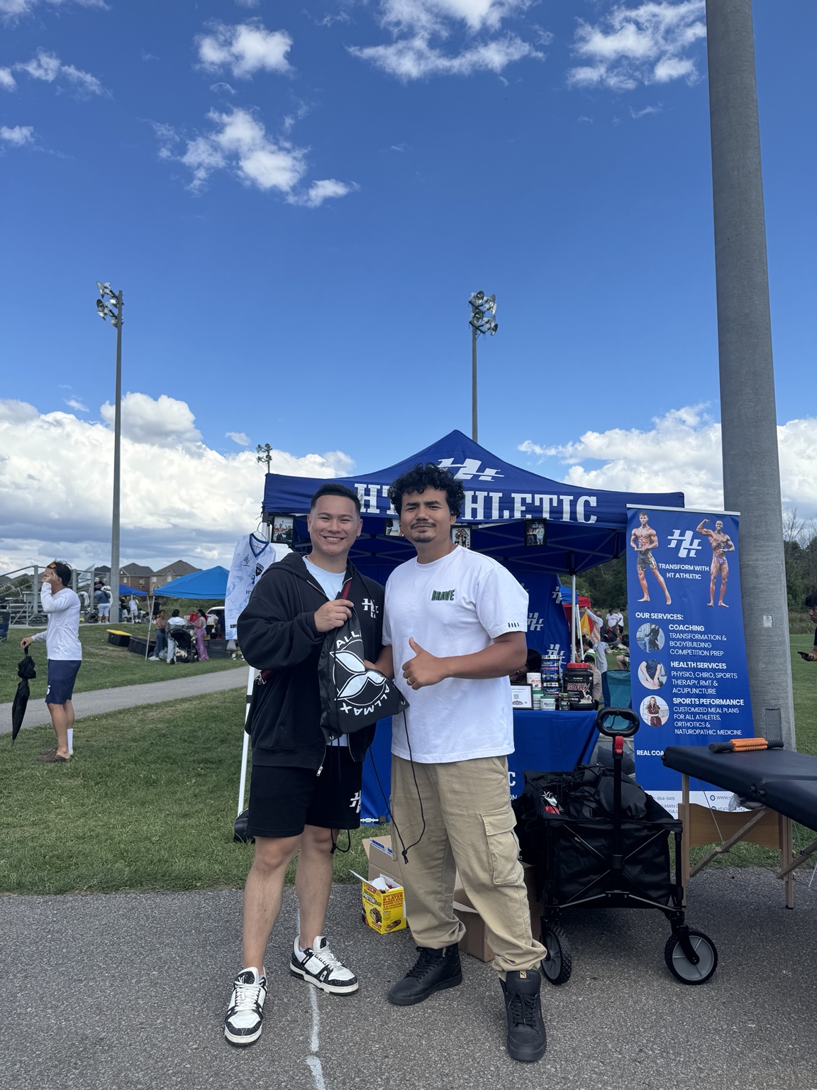 HT ATHLETIC at a community event