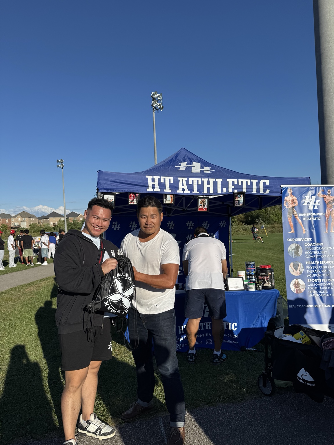 HT ATHLETIC at a community event